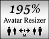 *e*Avatar Scaler 195%