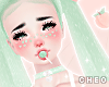 𝓒.PEACH ombre mint 12