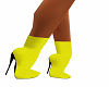 YELLOW ANKLE BOOTS