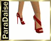 [PD] Red Strappy Shoes
