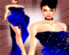 XANTHE BLUE GOWN