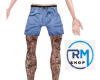 R.short academi unissex