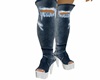 Denim High Boots RL