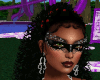 ! Black Red Beads Perm