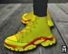 F. Yellow Sneakers.