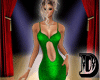 D Green Sexy Gown