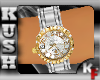 $KF$W/Gold Diamond watch