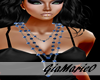 g;silver-blue beads