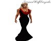 Black/Red Evening Gown
