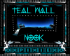 Teal Wall Nook