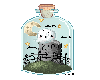 Tiny Ghost in a Bottle