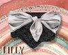 ribbon bea top black