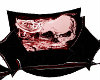 Pink Rose Skull couch