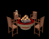 red oak chairs/firepit