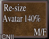 Re-Size Aatar 140%