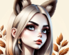 pine cone fox girl