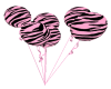 Pink Zebra Balloons