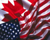 No Frame USA/Canada Flag