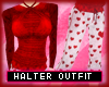* Halter outfit - heart