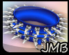 [JMB] Blue Spiked Collar
