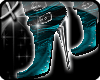 ! Madonna boots teal