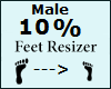 Feet Scaler 10% Male