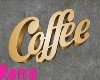 3D Coffee Sign