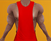 Red Muscle Tank Top 2 (M)