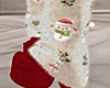 Fluffy Snowman Boots