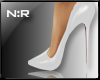 [NR]Minx White Heels