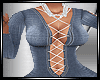 RL DENIM BODYSUIT