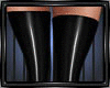 Thigh High Black Latex
