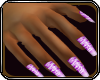t| Purple Zebra Nails