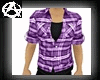 (A)purple couple shirt-M