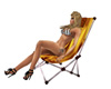 golden beach chair