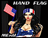 !ME HAND FLAG AMERICA