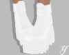 Y| White Boots