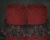 ® Ruffle socks Red