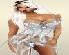 WHITE Christmas Angel Gowns Dress TOP Body Jewelry BLondes Bride