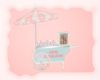 A Ice cream cart