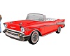 Red 1957 Chevy Belair