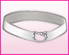 hello kitty choker white