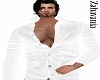 𝓩- White Satin Shirt