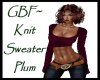 GBF~ Sweater Plum