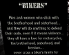 bikers code