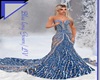 LV/Blue Long Gown