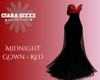 Midnight Gown - Red