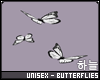 한. white butterflies