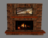 Tiled Fireplace