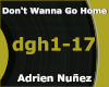Don't Wanna Go Home - AN